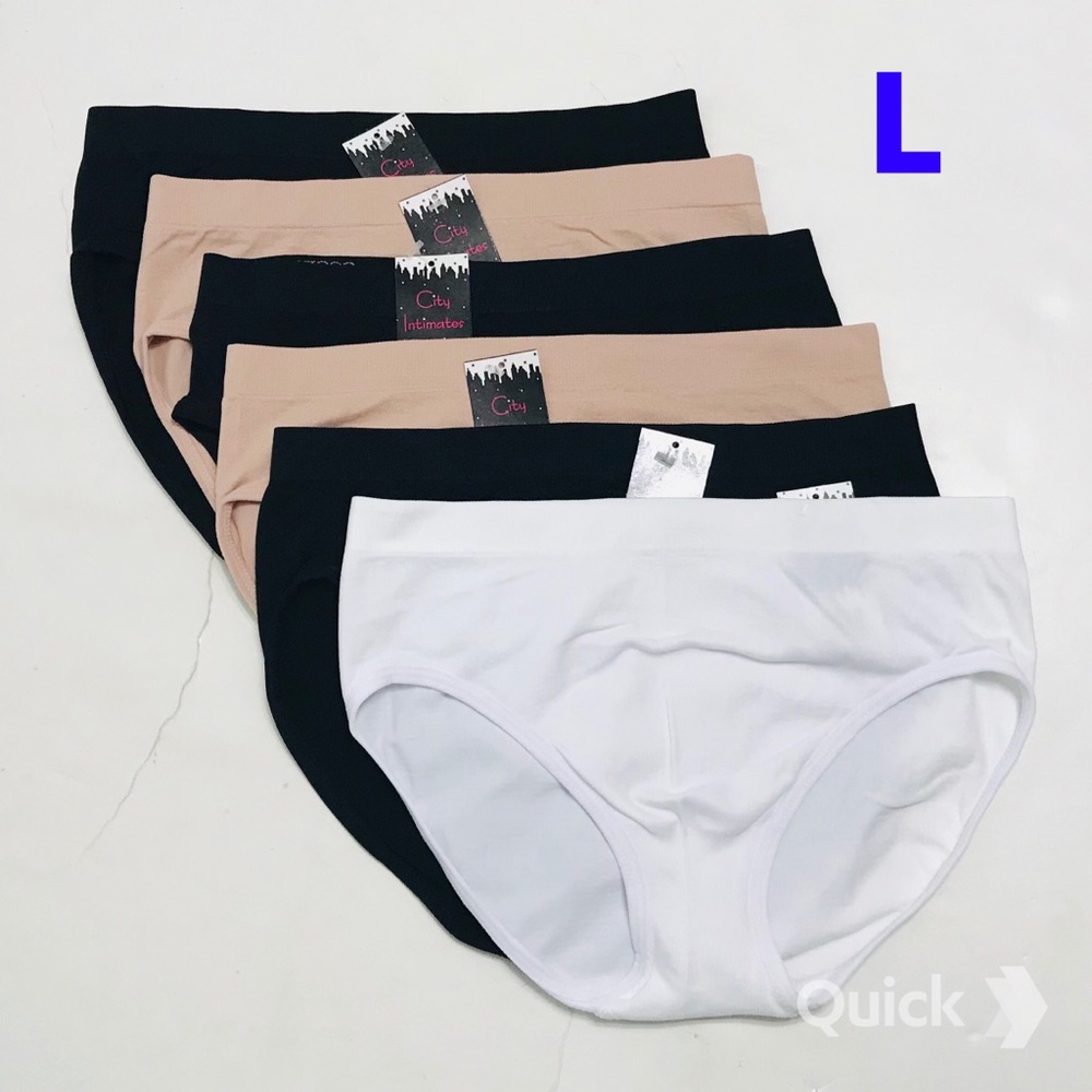 Bundle of 6 pcs NWT Soft Seamless Sport Panties